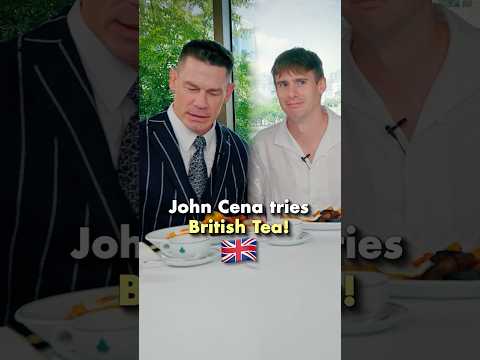 John Cena tries REAL British Tea!