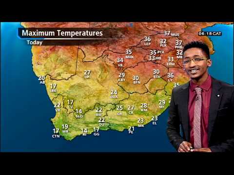#SAWeather Update | Tuesday, 30 October 2018 | #SABCNews