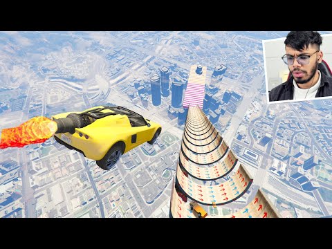I Played Mega Ramp Challenge After A LONG Time And This Happened in GTA 5!