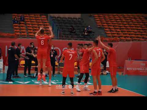 Iran vs Czech Republic/ Boys' U19 World Championship/ 1/8 Playoffs