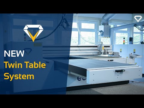 Twin Table System mit permanentem Vakuum