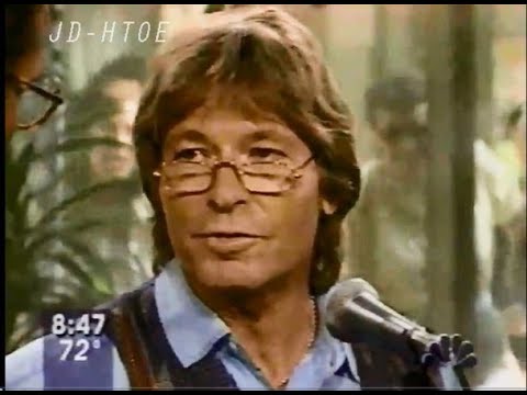 1995- John Denver - Annie's Song - Today Show Live