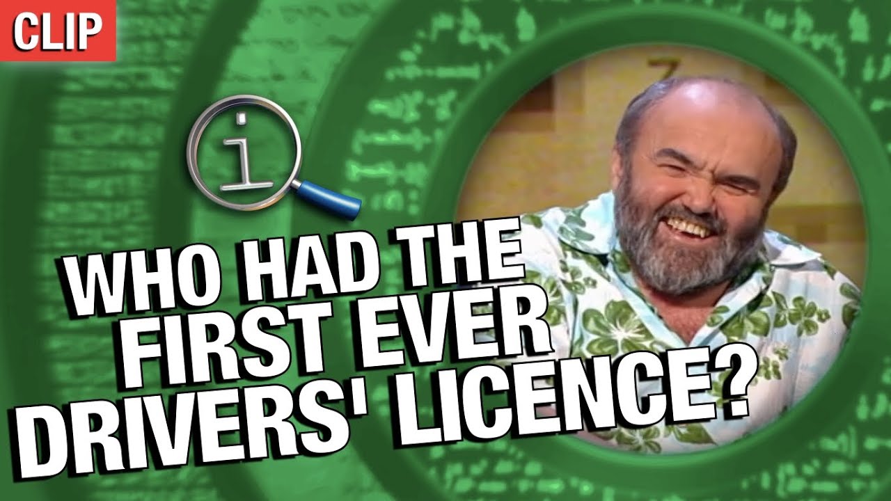 When was the first driving license issued?