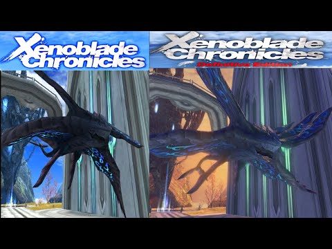 Xenoblade Chronicles: Original vs. Definitive Edition Comparison - Vs. Skyray