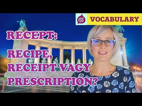 1 perc angol - recept