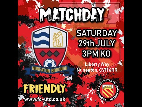 Nuneaton Borough vs FC United - Highlights - 29-07-2023