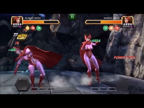 Marvel Contest of Champions Realm of Legends Scarlet Witch NO Perfect Block
