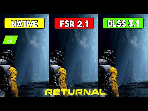 RETURNAL: FSR 2.1 vs. DLSS 3.1.11 vs NATIVE 4K | RTX ON | RTX 3060Ti BENCHMARK