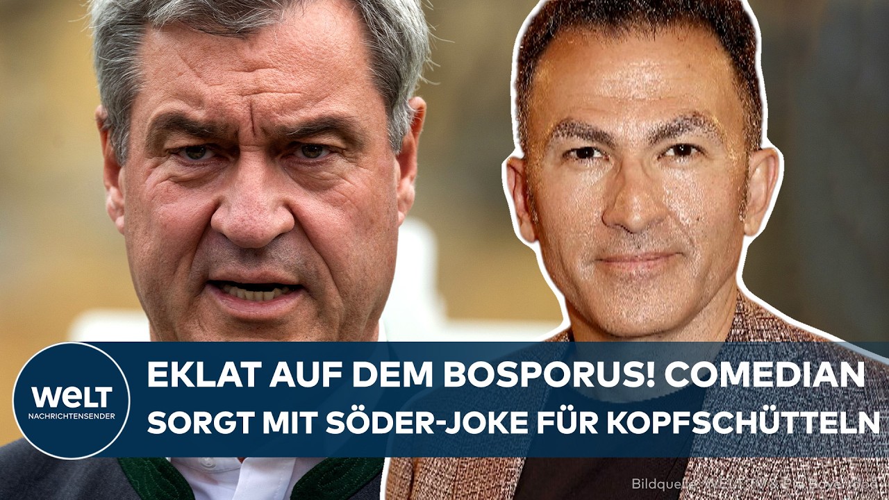 DEUTSCHLAND: Voll daneben! Comedian Fatih Çevikkollu sorgt mit Witzen über Söder für Kopfschütteln