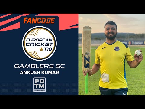 POTM: A.Kumar - MAL vs GAM | Highlights | FanCode ECT10 Portugal | Portugal 2022 | ECT22.043