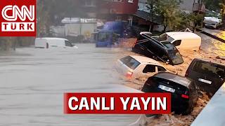 İstanbul'da 76 Yıllık Rekor Yağış! Hastaneler, AVM'ler Ve Metrolar Su Altında Ka