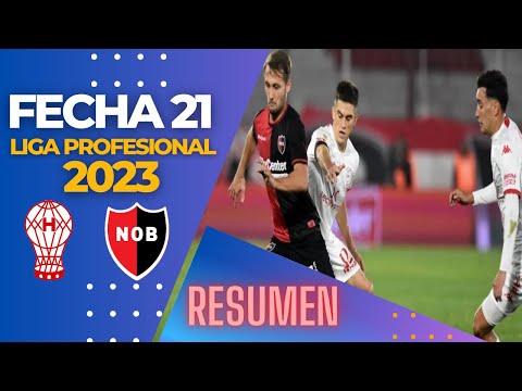 Huracan vs Newells RESUMEN Fecha 21