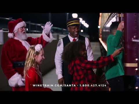 Santa Train Commercial Napa Valley Wine Train 2017