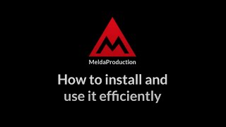 Video thumbnail for MSoundFactory #1 - How to install and use it efficiently by meldaproduction