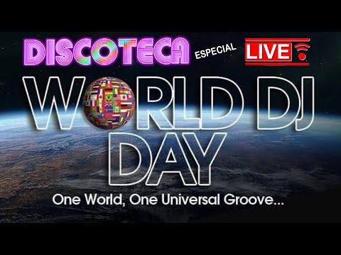 Live bate papo - DIA INTERNACIONAL DO DJ -  nas Aventuras Musicais da Discoteca no YouTube