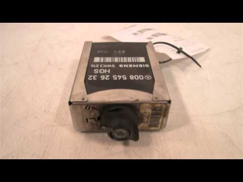 1991 Mercedes 300SL ID 0085452632 HGS Control Unit - mbiparts.com Used OEM Mercedes Parts - D... OEM