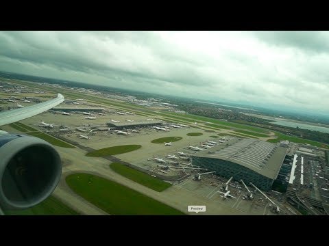 BA Boeing 787-9 Dreamliner takeoff from London Heathrow Video