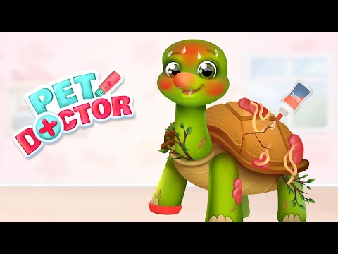 Pet Doctor - Cute Turtle Gameplay - Animal Games For Kids (IOS & Android) - YouTube