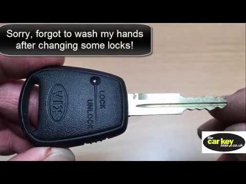 Key Battery Kia Picanto 2005 HOW TO change