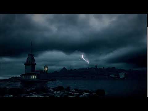 El Sultan 4 26a vista de tormenta sobre Estambul