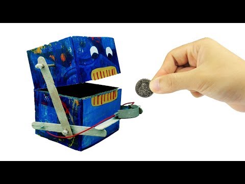 How to Make Robot FaceBank BOX - DIY Robot Bank