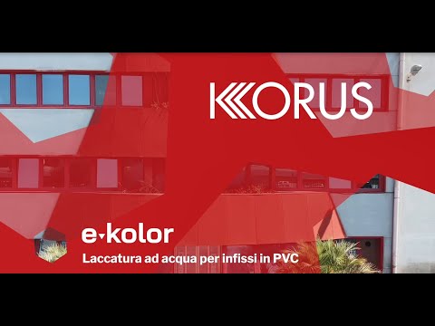 KORUS | e-kolor_laccatura su PVC