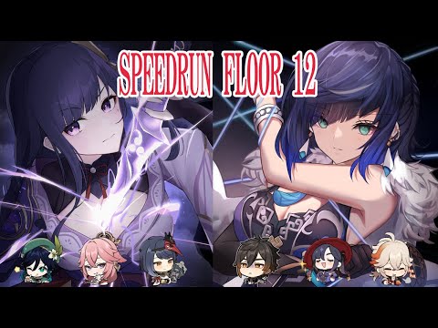 [Genshin Impact] 3.0 Abyss Floor 12 Full Continuous Speedrun C6R1