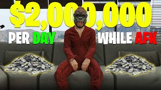 How To Make $2,000,000 AFK Every Single Day in GTA Online (NEW METHOD IN DESCRIPTION!)