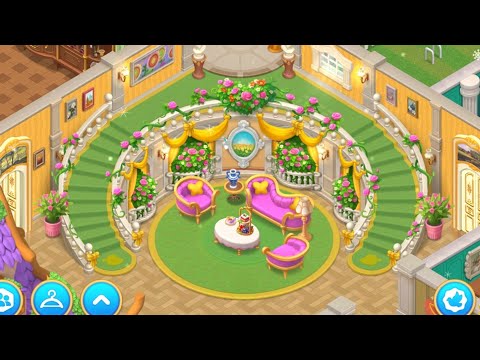 Matchington Mansion | Completed 'Blossom Badge 🌸' furniture set from token store 💐