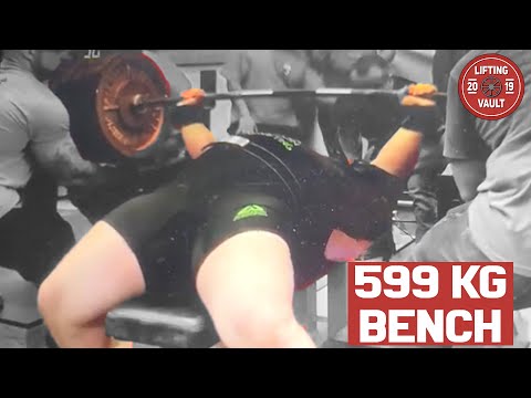 He Benched 599 kg (Equipped But Clean AF)
