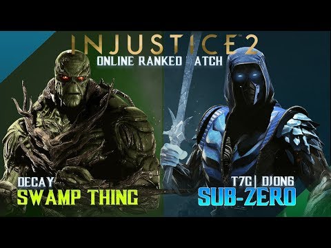 Decay (SWAMP THING) VS DjOn6 (SUB-ZERO) - Injustice 2 Gameplay