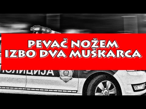 Pevač narodne muzike NOŽEM IZBO DVA MUŠKARCA NA NASTUPU