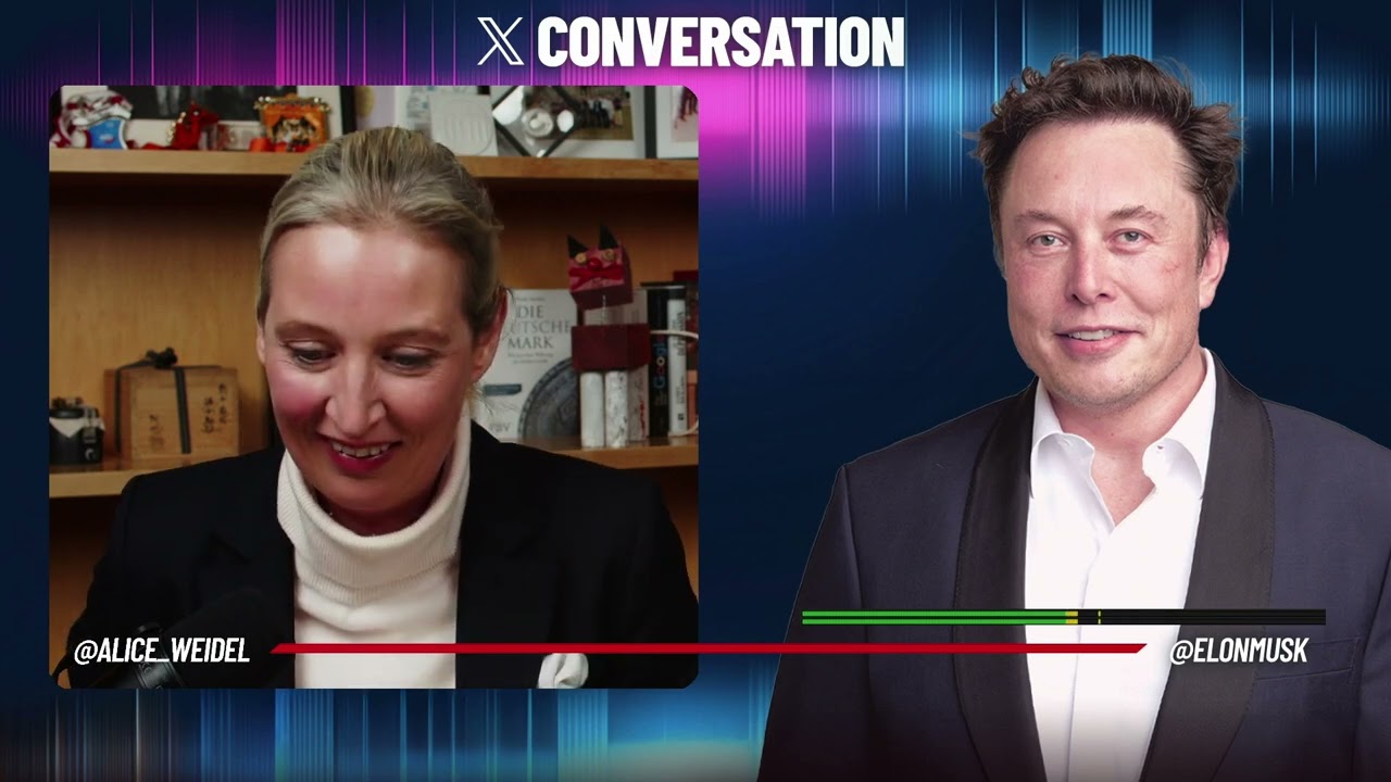 Full Conversation - Alice Weidel & Elon Musk on X!