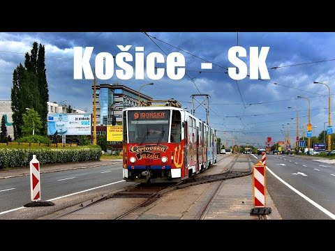 KOŠICE TRAM - VarioLF2+ & KT8D5 im Baustellenwahn (2015)