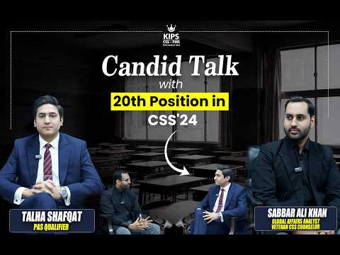 𝗖𝗮𝗻𝗱𝗶𝗱 𝗧𝗮𝗹𝗸 𝘄𝗶𝘁𝗵 𝗧𝗮𝗹𝗵𝗮 𝗦𝗵𝗮𝗳𝗾𝗮𝘁 | 𝟮𝟬𝘁𝗵 𝗣𝗼𝘀𝗶𝘁𝗶𝗼𝗻 𝗛𝗼𝗹𝗱𝗲𝗿 | 𝗣𝗔𝗦 | 𝗖𝗦𝗦'𝟮𝟰 | 𝗦𝘁𝗿𝗮𝘁𝗲𝗴𝘆 & 𝗦𝘂𝗰𝗰𝗲𝘀𝘀