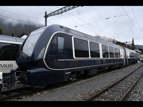 MOB gauge-changing facility in Zweisimmen (Mar 31, 2022) (4K)