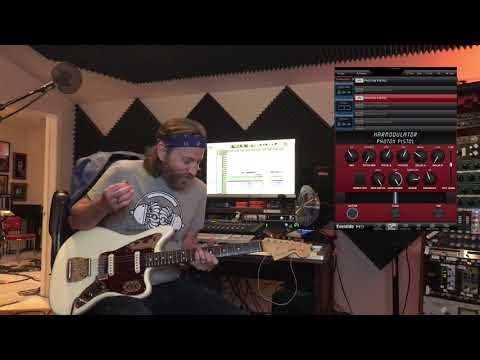 Goin' A Bit Psycho-Billy on a new SunKat tune.