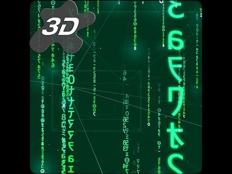 Matrix 3D Live Wallpaper Video