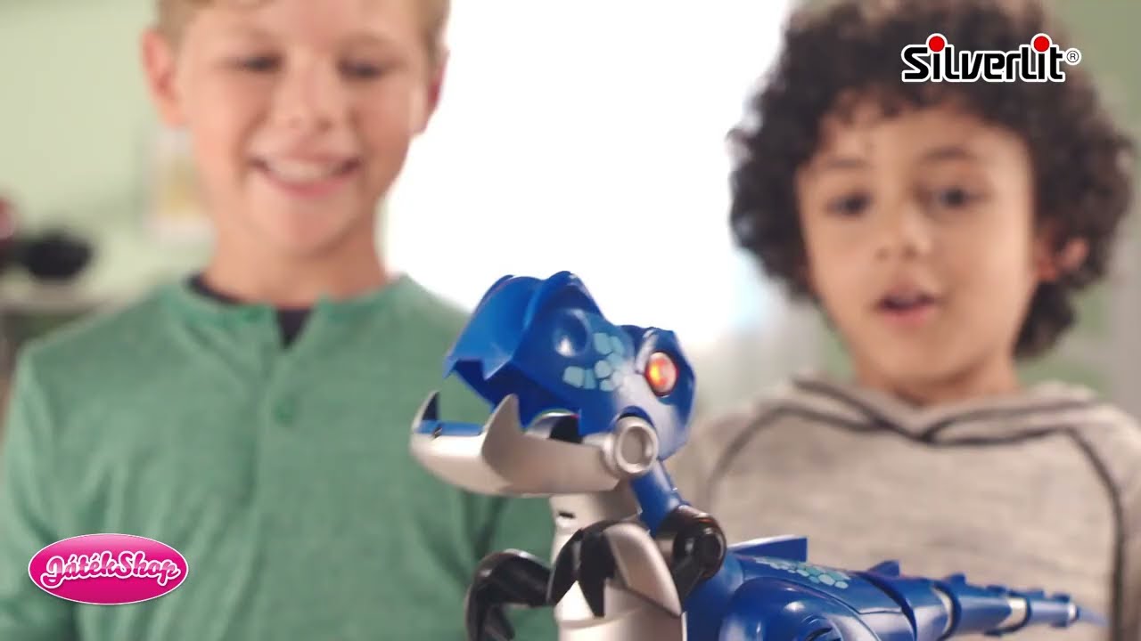 Így neveld a dinód! távirányítós robot dinoszaurusz videó