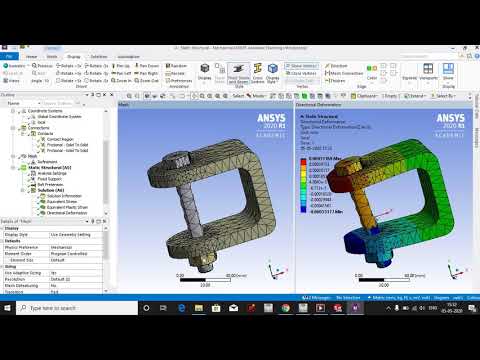 bolt pretension in ansys (ansys for begineers)