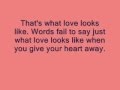Dara Maclean- What Love Looks Like Lyrics 