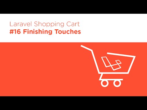 Laravel 5 2 PHP Build a Shopping Cart 16 Finishing Touches Reupload