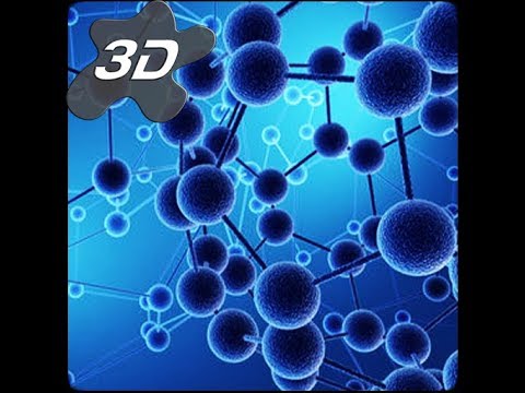 Molecules 3D Live Wallpaper Video
