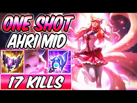 REWORKED AHRI FULL AP MID STAR GUARDIAN GAMEPLAY | Best Build & Runes S12 | League of Legends