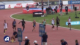 Angers 2019 : Finale 100 m Cadets (Remy Berdoux en 10''91) Angers 2019 : Finale 100 m Cadets (Remy Berdoux en 10''91)