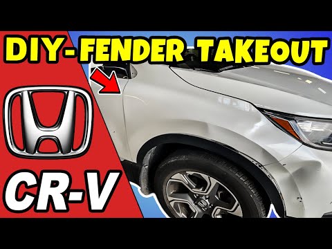 DIY 2017-2022 Honda CR-V Fender Removal | How To Remove Honda CR-V Fender