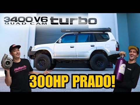 TURBO 5VZFE Toyota Prado! The Soccer Mum Express!