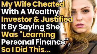 My Wife Cheated With A Wealthy Investor & Justified It By Saying She Was Learning Personal Finance!