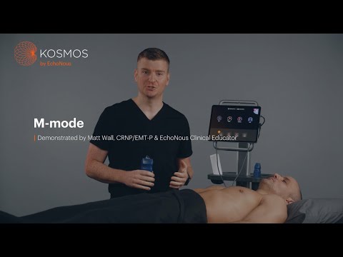 How to use M-mode on the Kosmos ultrasound system