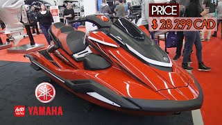 2023 Yamaha Jet FX Cruiser SVHO 28 299$CAD - Walk-around review - Montreal Boat Show 2023